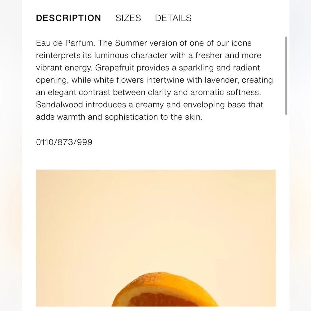 Zara Golden Decade Summer 80ml